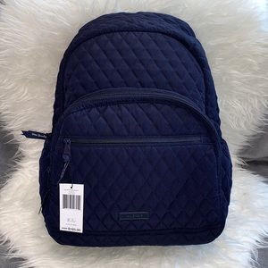 Vera Bradley Essential Backpack Classic Navy NWT MSRP $165
